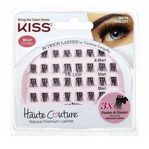 Kiss Hot Couture False Eyelashes - KHLC01 Black