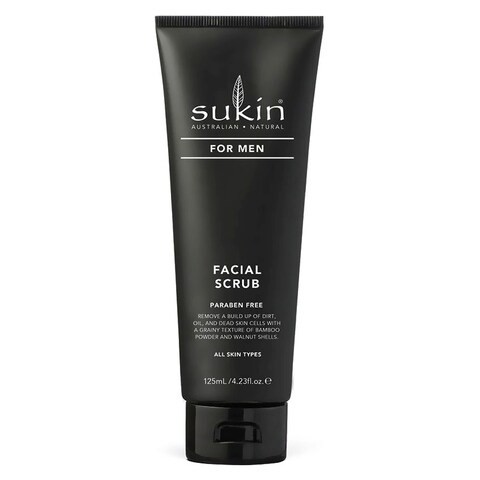 Sukin face scrub for men 125 ml