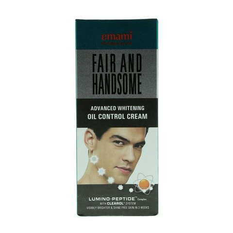 Emami Fair and Handsome Advanced Oil Control Whitening Cream 50 gm