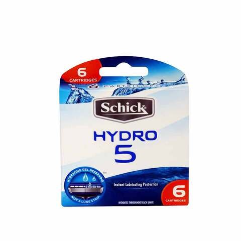 هيدروليك SCHICK 5 شفرات سهلة الانزلاق 6 قطع