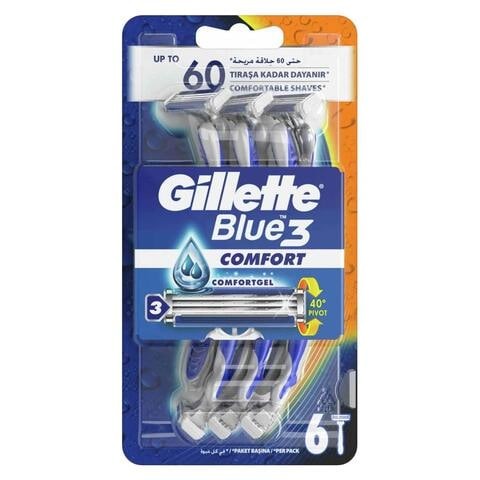 Gillette Blue 3 comfortable disposable razor