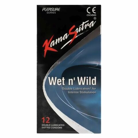 واقي ذكري KAMA SUTRA WET N WILD 12'S