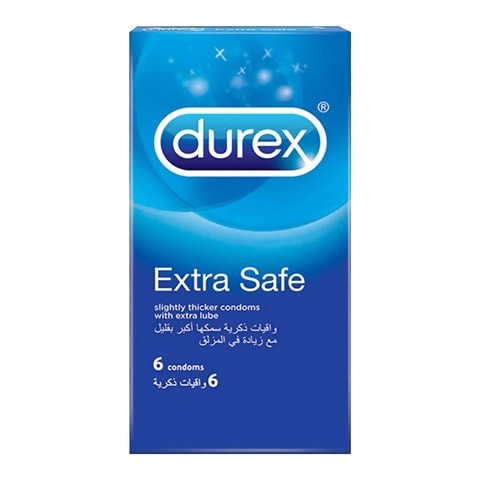 Durex Extra Safety Condoms 6 Pieces