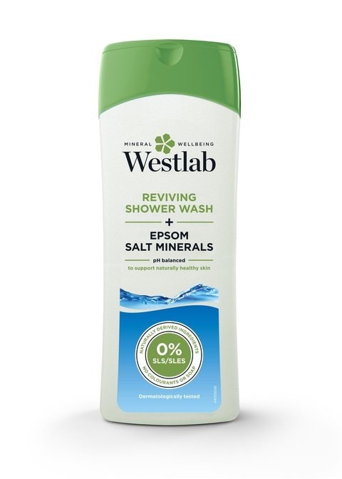 West lab restoring shower gel with epsom salt 400 ml