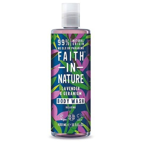 Faith in Nature Body Wash - Lavender & Geranium 400 ml