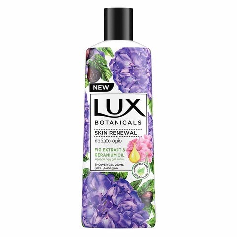 Lux Skin Renewal Perfumed Body Wash With Fig Extract & Geranium Oil 250 ml