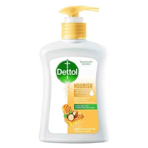 Dettol Nourishing Liquid Hand Wash With Honey & Shea Butter 200ml