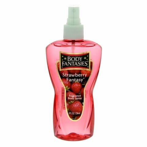 Body Fantasies Strawberry Body Spray 236 ml