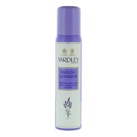 Yardley London Refreshing Body Spray with English Lavender 100 ml