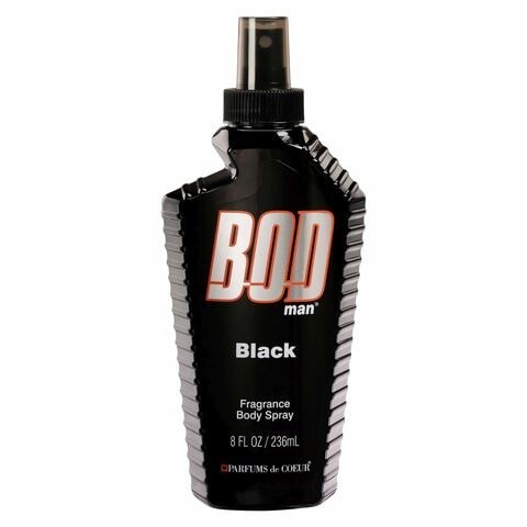 BODMAN Body Spray (Black) 236 ml