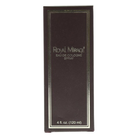 Royal Mirage Brown Eau de Cologne Classic Blading for women 120 ml