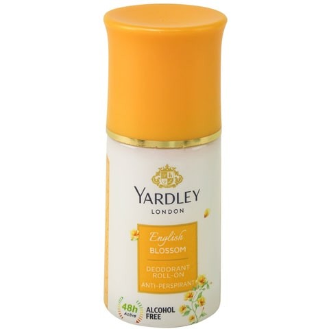 YARDLEY ROLL ON PETAL BLOSSOM 50ML