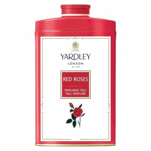 YARDLEY TALC RED ROSE 200GM