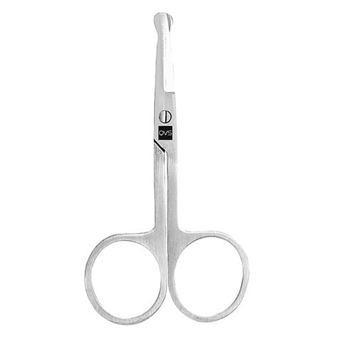 QVS Round Edge Scissors - Silver