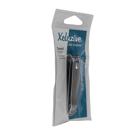 X Closed Nail Clipper - Silver