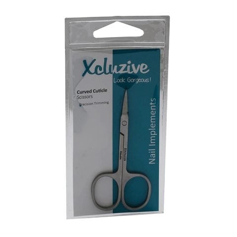 XCLUSIVE CUTICLE SCISSORS CURVED