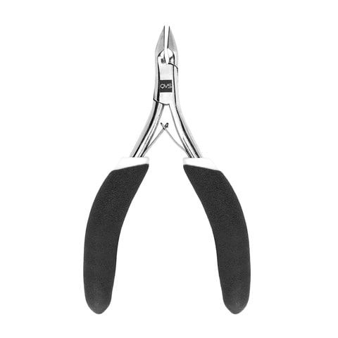 QVS Rubber Grip Pliers - Silver and Black