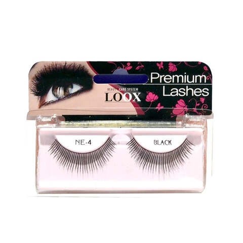 Loox Eyelashes NE-4 Black