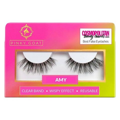 Pinky Goat False Eyelashes Black