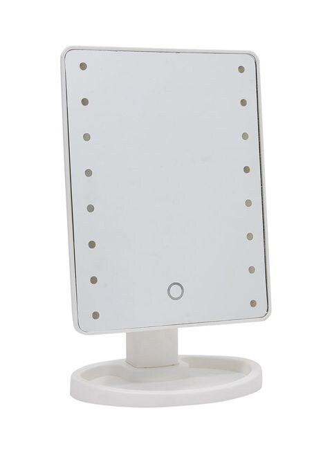 General makeup mirror with white LED lights