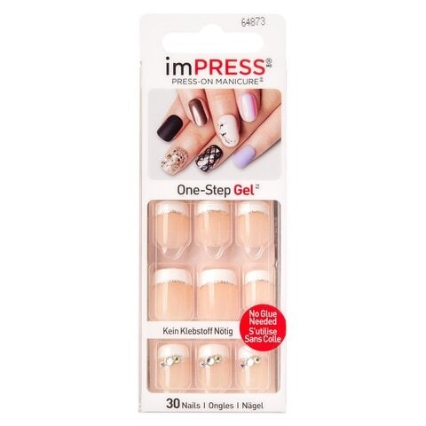 Empress Short Length False Nails - Multi Color, 24 Pieces