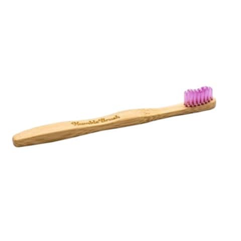 1pc Ultra-soft Bamboo Toothbrush Purple