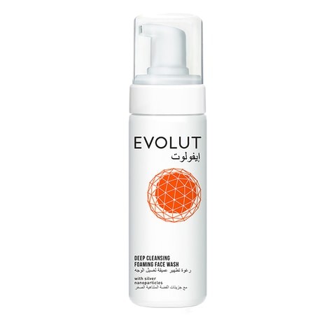 EVOLUT DEEP CLEANSING FOAM FACE WASH