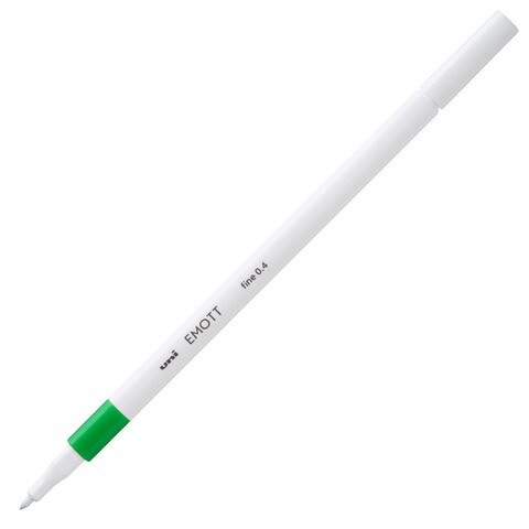 Uni-Ball Emote Fine Liner Green Color Pens