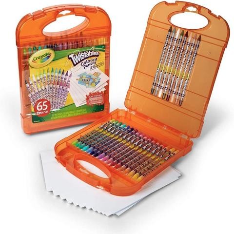 Crayola 65 Twistable Colored Pencils