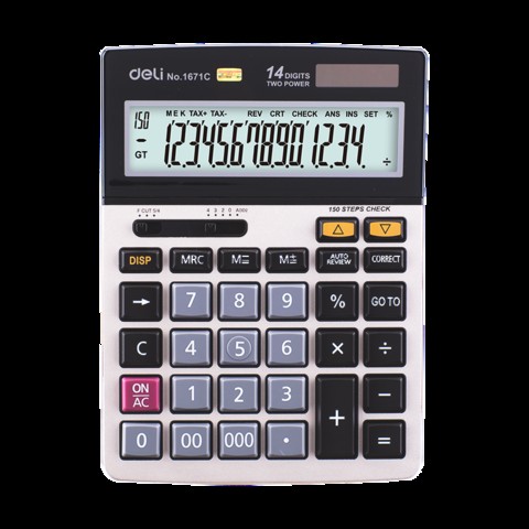 Daily Calculator 14 Digits