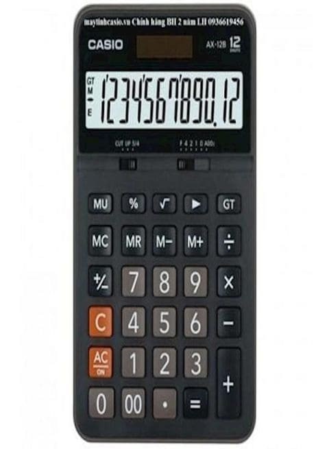 Casio Basic 12-Digit Calculator - Grey/Black