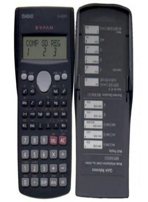 Casio Scientific Calculator Black/Blue