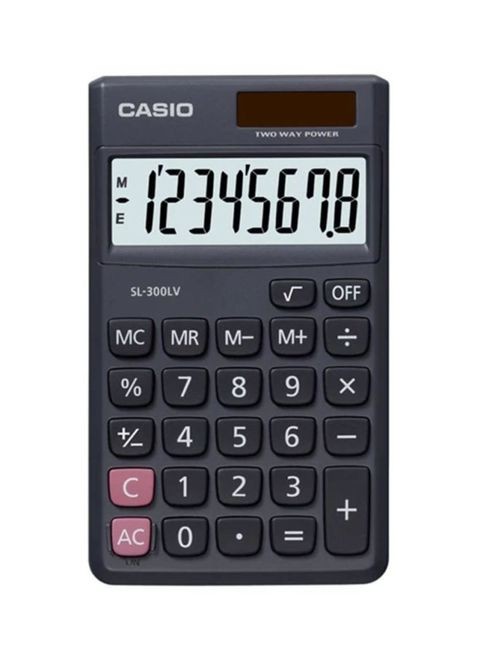 Casio - Black Practical Calculator