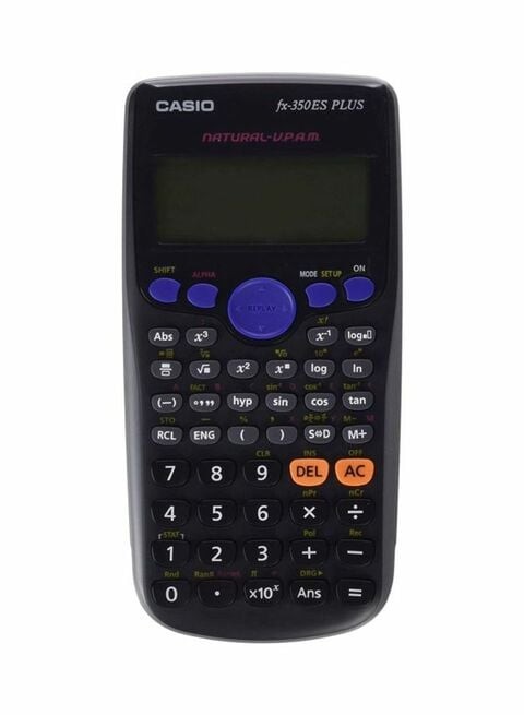 Casio Black/Blue/White Scientific Calculator