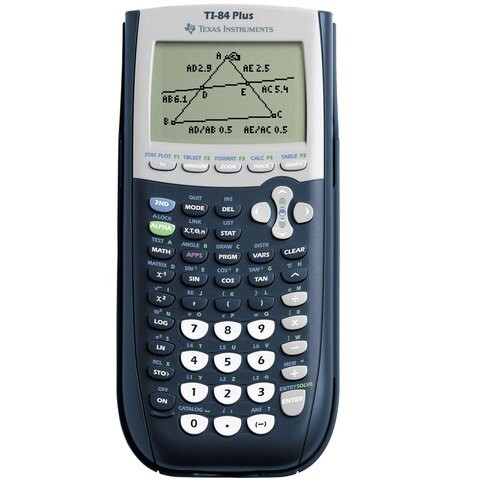 آلة حاسبة بيانية من تكساس إنسترومنتس (Ti-84 Plus)