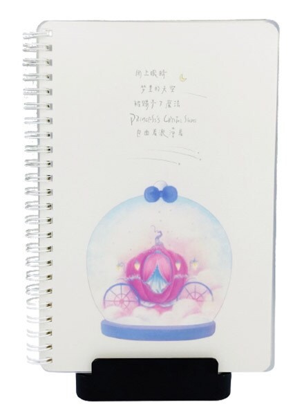 دفتر كتابة قرطاسية لانغو A5 بتصميم تجليد لولبي (أبيض)