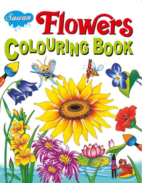 Flint flowers coloring book