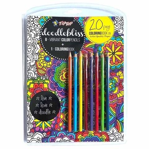 Doodling Coloring Drawing Book