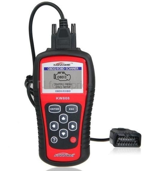 Conwy - Konway Kw808 Obd2 Scanner Eobd Auto Code Reader Same Function as MS509