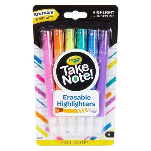 Crayola Tech Note 6 highlighter