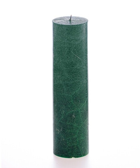 Green Pillar Candle