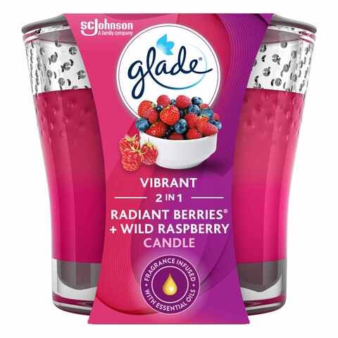 Glade Candle Red Raspberry 96gm