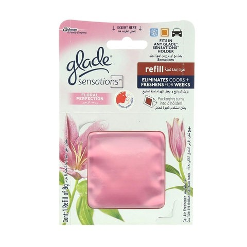 Glade Flowers Air Freshener, 8 gm