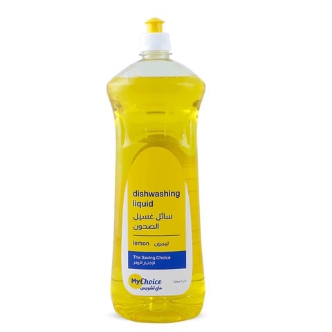 My Choice Lemon Dishwashing Liquid 1 Liter