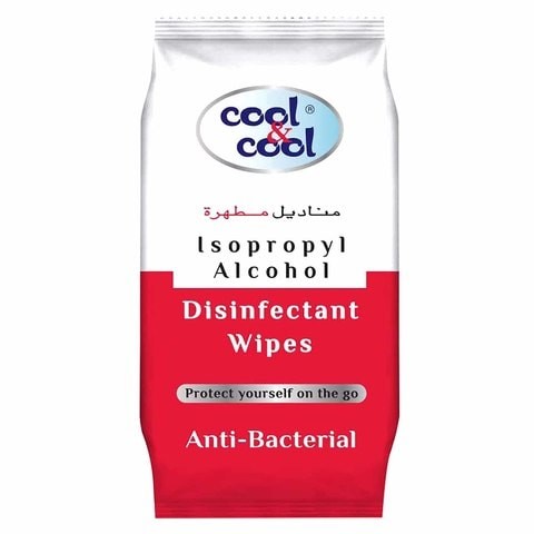 Cool & Cool Anti-Bacterial Sanitizing Wipes 10 Count