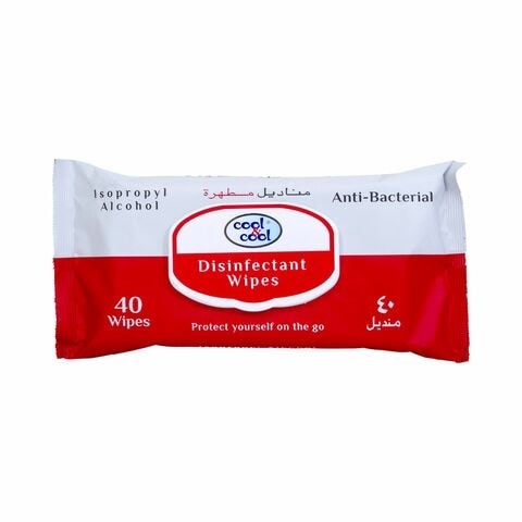 cool \u0026amp; Anti-Bacterial Sterile Wet Wipes 40 Wipes