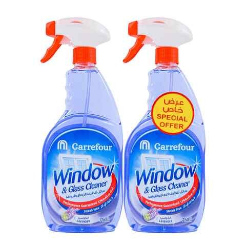  window and glass cleaner 750 ml x pack of 2