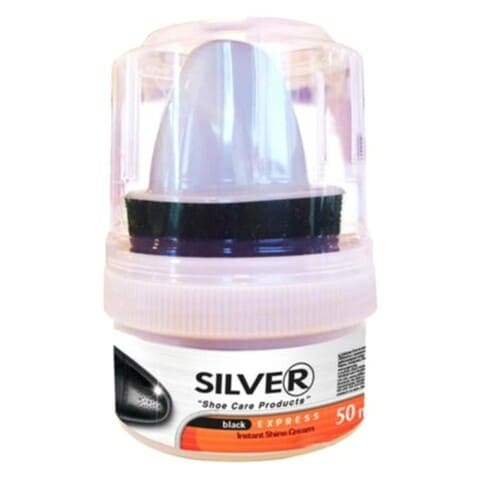 Silver Instant Shine Shoe Cream 50 ml