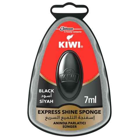 Kiwi Express Shine Sponge For Shoes - Black - 7 ml