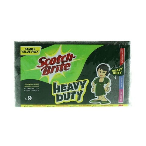 Scotch-Brite Heavy Duty Cleaning Towels x 9 Pieces